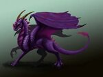 Purple dragon by Spyrre on deviantART Dragon pictures, Drago
