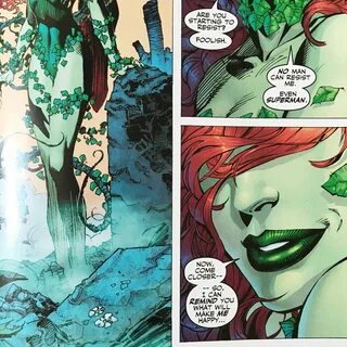 HUSH comic strip Poison Ivy & Superman . Poison ivy dc comic