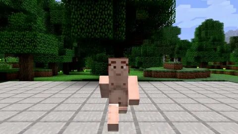 Naked Fat Guy Minecraft Skin Spotlight - YouTube