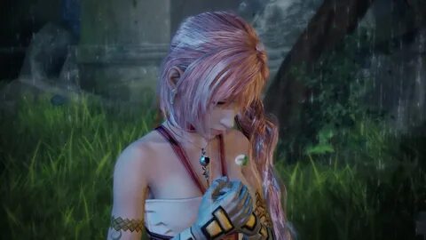 Steam Community :: Screenshot :: Serah under the rain.