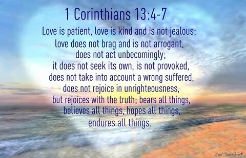 Ons Huis Kimberley: 1 Corinthians 13:4-7