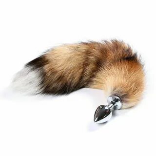 Хвост Small Fox Tail W/Metal Romantic Game Funny Toy for Wom