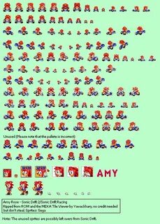 Amy Rose Sprites Project X - Wallpaper Gallery
