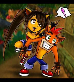 Crash Bandicoot and Ara Bandicoot: Look!