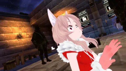 VRChat Moments - Cute tiny wolf loli: Virtual Reality - YouT