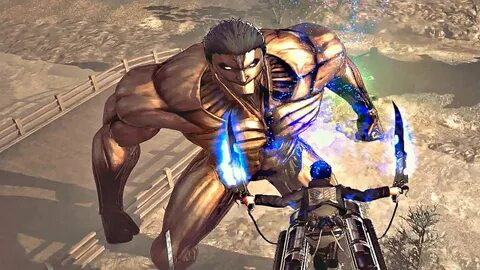 ATTACK ON TITAN 2 - Reiner ARMORED TITAN vs Mutant ARMORED T