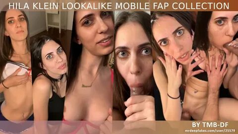 Hila Klein lookalike mobile format POV collection. DeepFake 