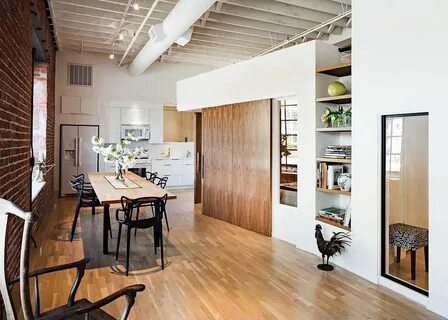 Uniquely renovated loft houses three generations Contemporar