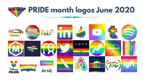 Logo Cause and Curiosity Effect! - Pride Month Logos Go Full