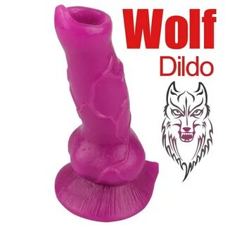 Realistic Wolf Dog Dildo (Purple) - wholesale Adult Toy Stor