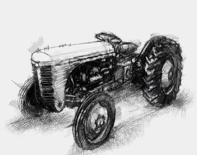 Old tractor SeanBriggs Tractor art, Tractors, Old tractor