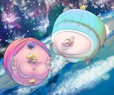 Peach and Rosalina BodyInflation.org