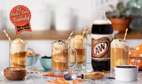 Bring Home the Root Beer A&W Root Beer Root beer, Float reci