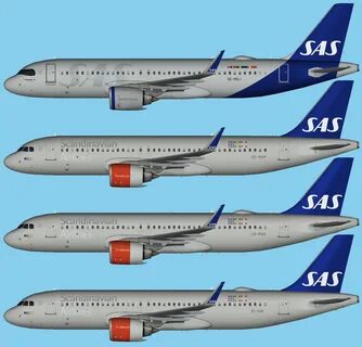 SAS Airbus A320-200NEO FSX/P3D