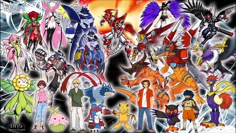 Wallpaper Digimon Data Squad posted by John Peltier