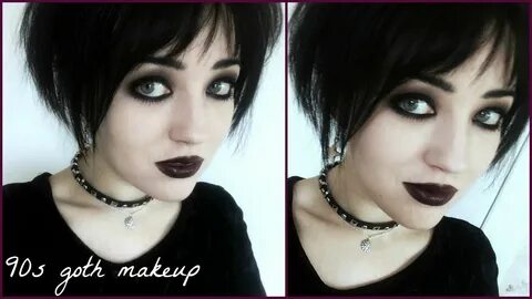 90s Goth Makeup Tutorial Goth makeup tutorial, Gothic makeup