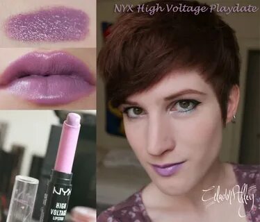 Celadon Alley: NYX High Voltage Lipstick in Playdate