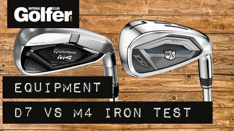 Wilson D7 vs TaylorMade M4 - Strong-lofted Iron Battle - You