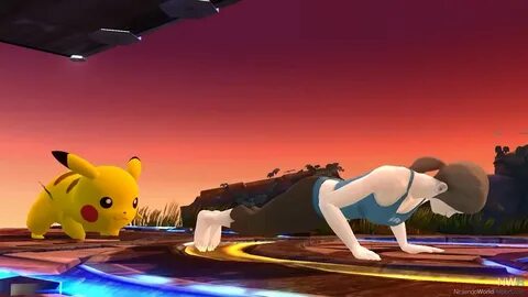 Pervert Pikachu Wii Fit Trainer Know Your Meme