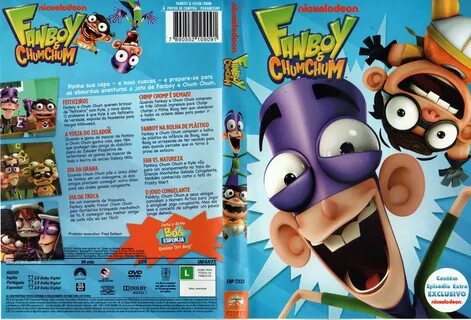 Capa do Dvd Fanboy & Chum Chum - Caos Atômico