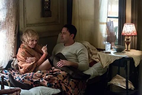 Ben Affleck and Sienna Miller in Live by Night (2016) .