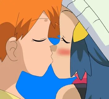 Pokemon Ash And Misty Kiss posted by Michelle Johnson