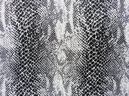 Snake print spandex Fabric