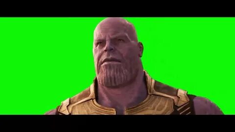 Thanos green screen effect - YouTube