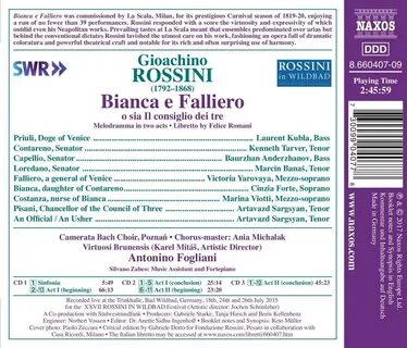 Kenneth Tarver - Rossini: Bianca e Falliero (2017) / AvaxHom