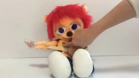 Um Jammer Lammy Play the Electric guitar Plush Doll Parappa 