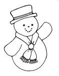 snowman with book clip art - Clip Art Library