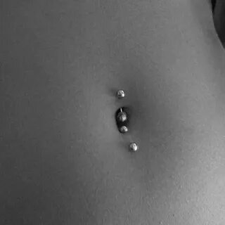 Pierced on bottom and top, love it Belly button piercing, Pi