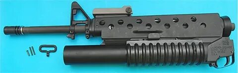 Specwarfare Airsoft. G&P M16A2 with M203 Front Set for M4 AE