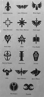 Warhammer 40k Eldar Symbols - Floss Papers