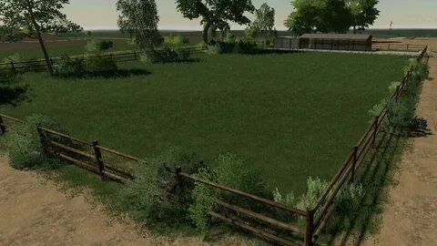 FS19 Horse Corral v1.0.0.0 - Farming Simulator 17 mod / FS 2