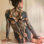 Татуировки на всем теле (68 фото)