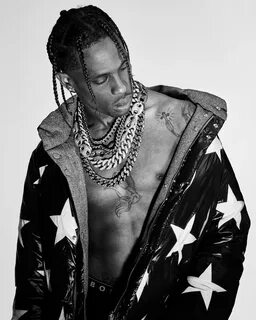 Travis Wallpaper : Black And White Photo Of Travis Scott Is 