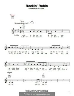 J. Thomas: Rockin' Robin ноты на MusicaNeo