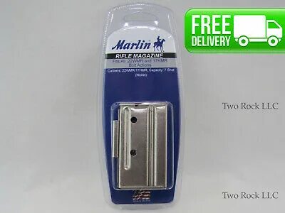 TWO Marlin 22 magazine 7 Rd 22 Mag Magnum 17 HMR for 882 25M