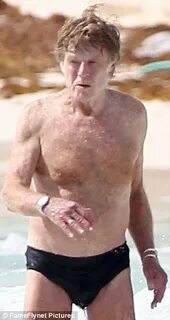 Robert Redford, 80, looks in great shape as he takes a dip i