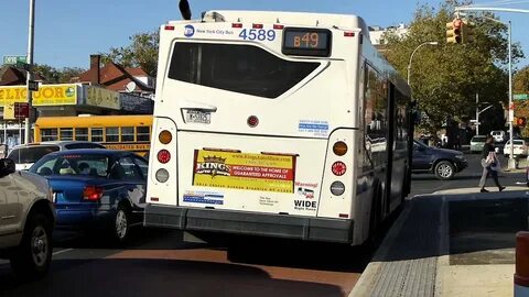 MTA NYCT Bus: 2009 Orion VII NG B49 Bus #4589 at Empire Blvd