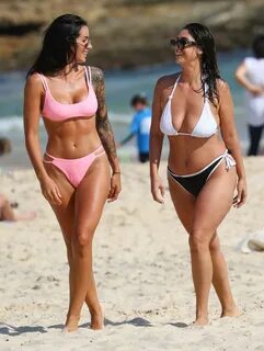 Vanessa Sierra and Sonya Mefaddi in Bikini on Bondi Beach Go