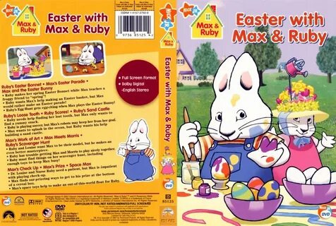 Max And Ruby - Easter With Max & Ruby- TV DVD Scanned Covers