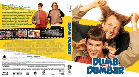 Dumb And Dumber- Movie Blu-Ray Custom Covers - DumbAndDumber