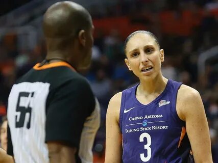 WNBA legend Diana Taurasi told referees 'I'll see you in the