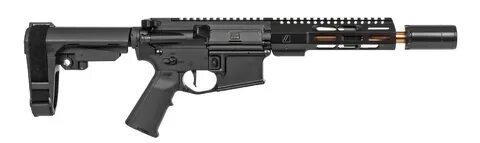 ZEV Core Elite Black 300 Blackout Pistol, SB Tactical SBA3 B