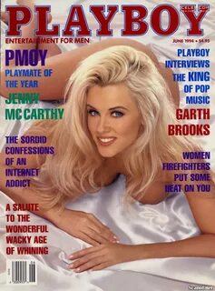 Дженни Маккарти без трусов в журнале Playboy, Июнь 1995 / ZC