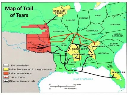 INDIAN REMOVAL ACT Based on the current living conditions of