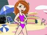 Kim Possible At The Beach by Nikoagonistes on DeviantArt