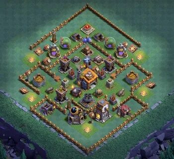 Copy The Best Base Clash of Clans Layouts Builder Hall - 7 B